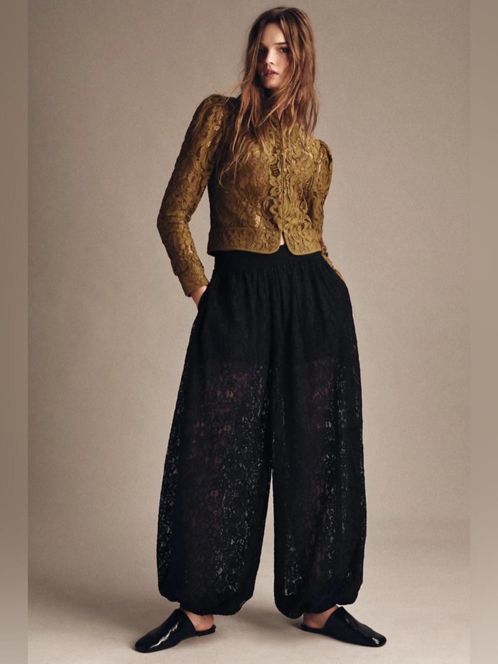 Zara lace ballon pants - Picture 4 of 15